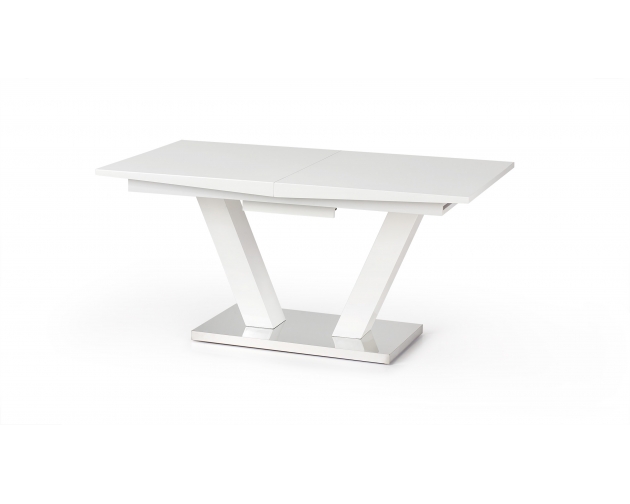 VISION stół biały lakierowany 160-200