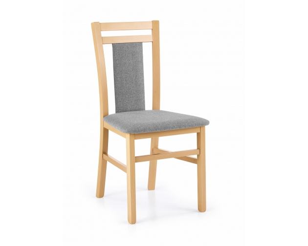 HUBERT8 krzesło dąb miodowy - tapicerka Inari 91