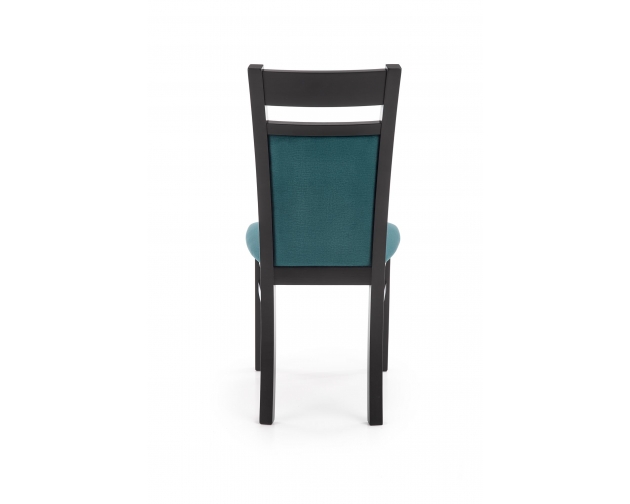 GERARD2 krzesło czarne - ciemny zielony velvet Monolith 37
