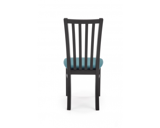GERARD 7 krzesło czarne - velvet ciemny zielony Monolith 37