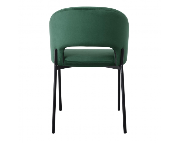 K455 krzesło ciemno zielone velvet