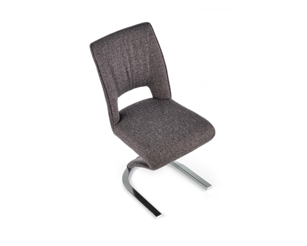K441 krzesło popielaty/czarny