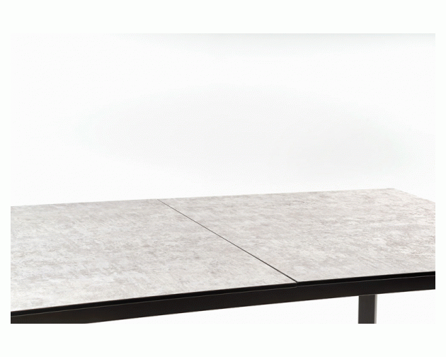 TIZIANO stół rozkładany 160-210 jasny popiel / ciemny popiel