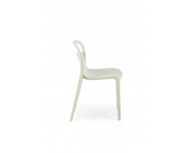 K490 krzesło miętowe polipropylen