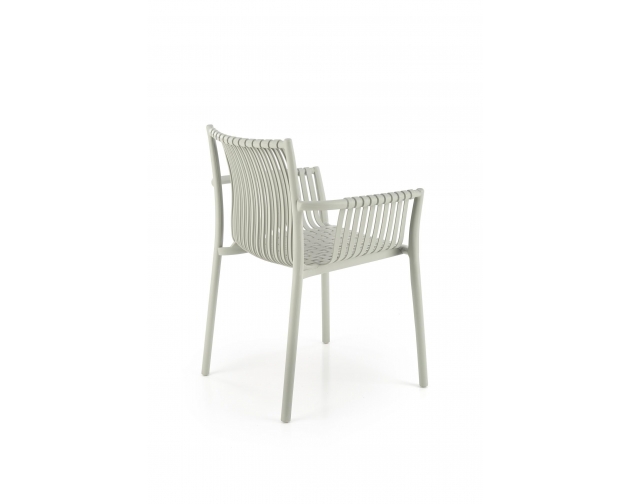 K492 krzesło szare polipropylen
