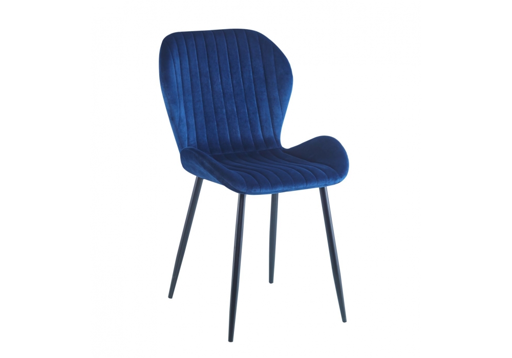 Krzesło SOFIA niebieski velvet