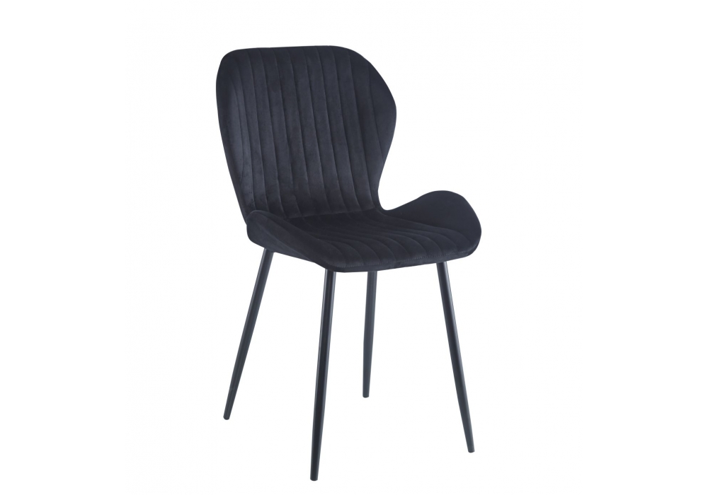 Krzesło SOFIA czarny velvet