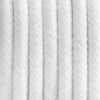 Kabel w oplocie bawełnianym B09 biały trzyżyłowy 3x0.75