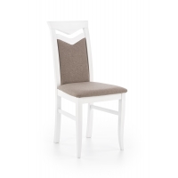 CITRONE krzesło białe - tapicerka INARI 23