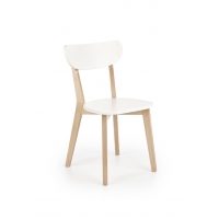 BUGGI krzesło drewniane białe