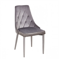 Krzesło MC01 szary velvet