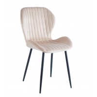 Krzesło SOFIA beżowy velvet