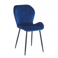 Krzesło SOFIA niebieski velvet