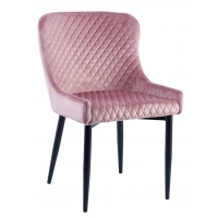 Krzesło M-15 velvet różowe