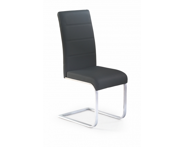 Krzesło model K85 czarne -eko skóra