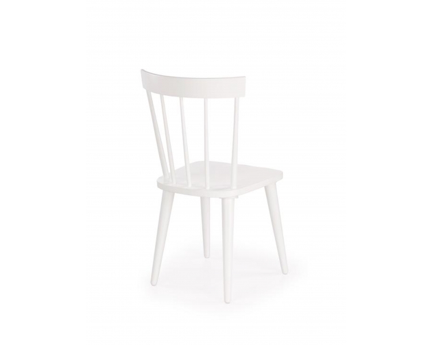BARKLEY krzesło białe, drewno lite