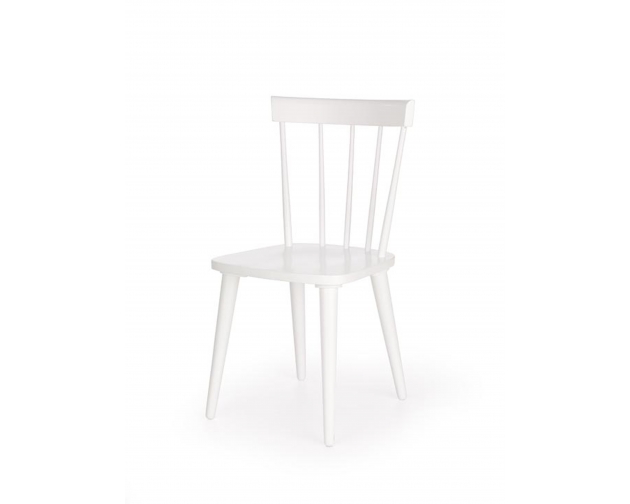 BARKLEY krzesło białe, drewno lite