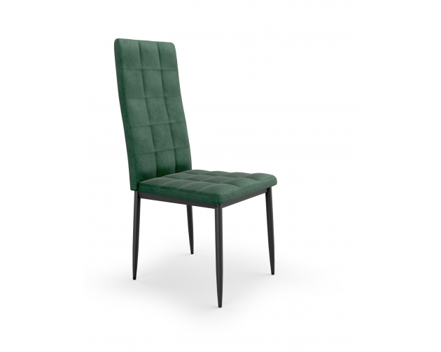 K415 krzesło ciemny zielony velvet