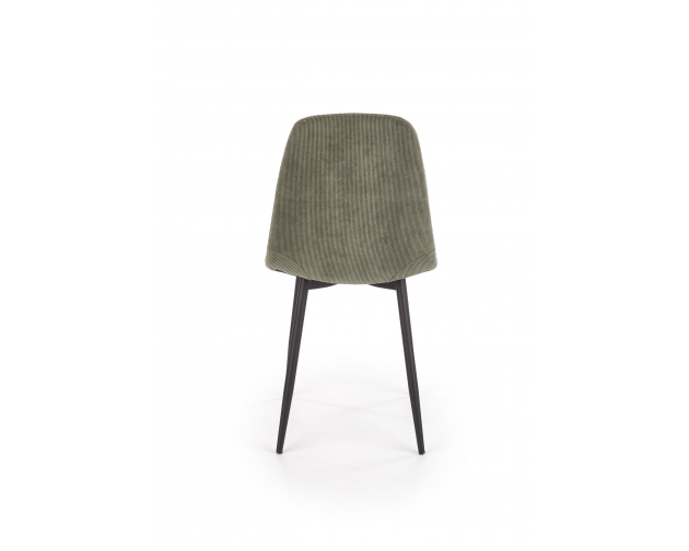 K387 krzesło zielony sztruks