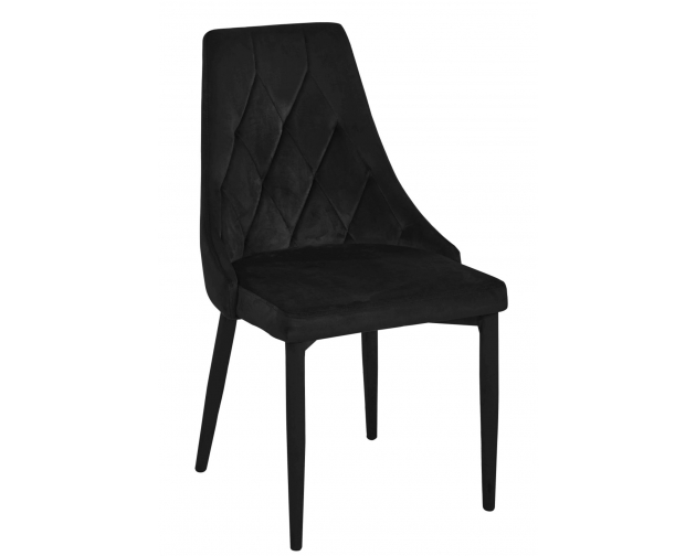 Krzesło MC01 czarny velvet