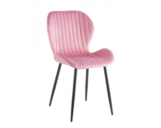 Krzesło SOFIA różowy antyczny velvet
