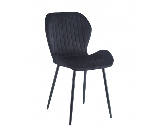 Krzesło SOFIA czarny velvet